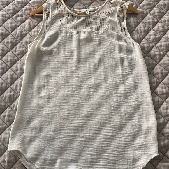 CAbi white mesh tank top - Picture 5 of 11